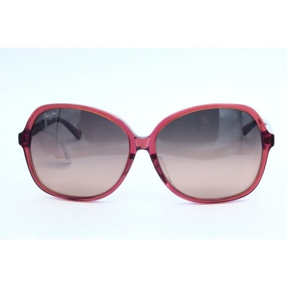 Maui Jim TARO MJ 795-09B Pink Asian Fit Sunglasses Gray Polarized Lenses 59mm main image 4